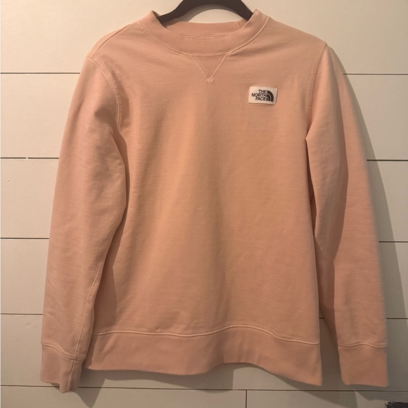 The North Face Light Pink Crew Neck Sweatshirt - Picture 2 of 5